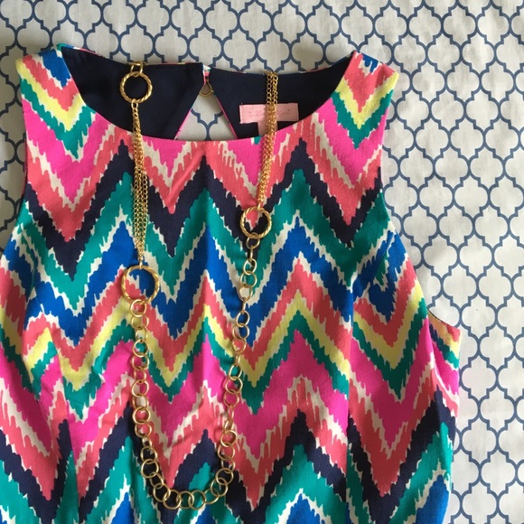 Lilly Pulitzer chevron dress