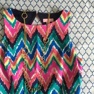 Lilly Pulitzer chevron dress