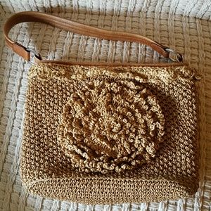 Brighton soft straw bag