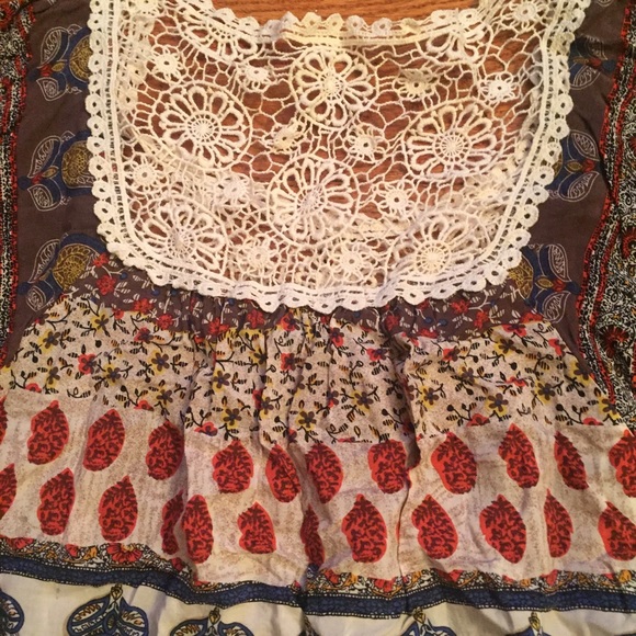 ‼️SOLD‼️Boho Paisley Top - Picture 4 of 4