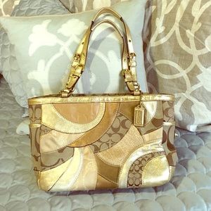 Gently used Authentic Coach shoulder bag