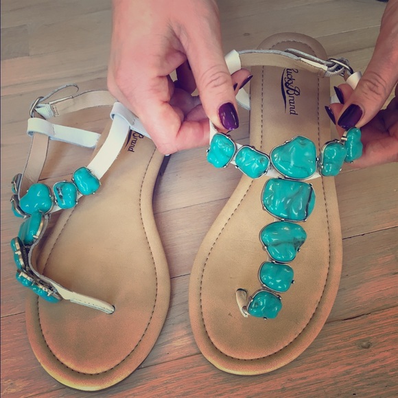 Summer Sandals! Barely Worn-Great Condition!