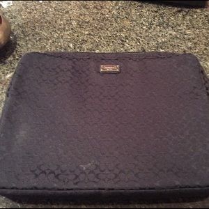 Coach laptop case