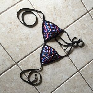 Victorias Secret tribal print swim suit top