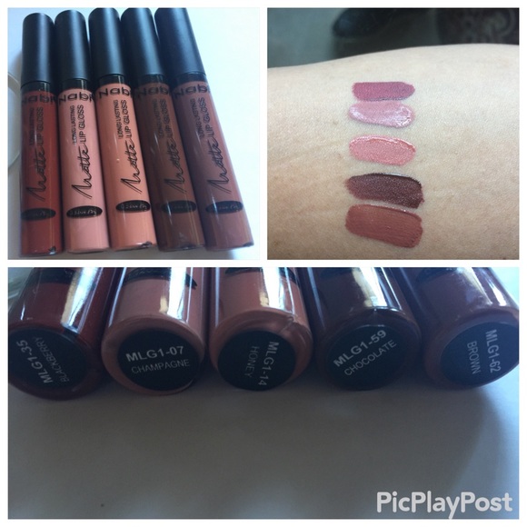 5 Matte lipgloss brand new & sealed