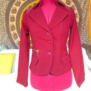 Red Gino Pascini Blazer