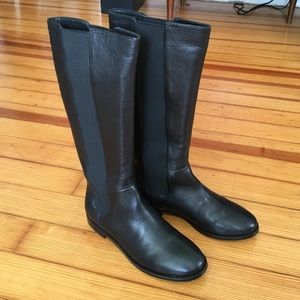 Gentle Souls Black Leather riding boots