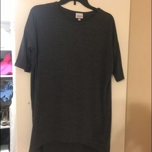 Charcoal Grey LuLaRoe Irma EUC (worn once)