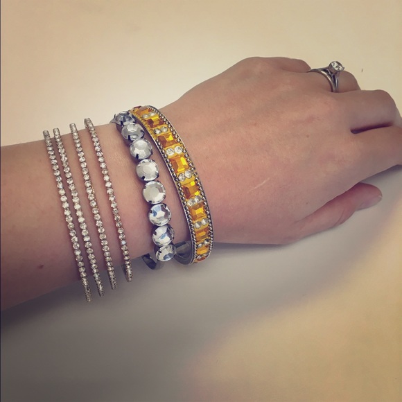 6 Bangle Bracelets
