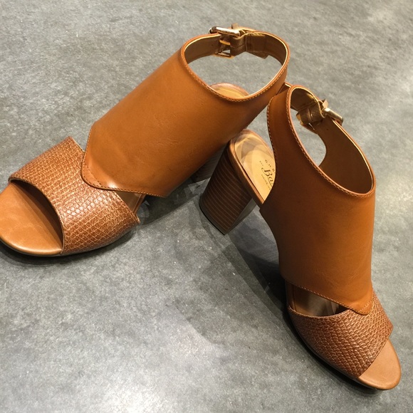 Brand New Real Leather Sandal/Heels/Booties