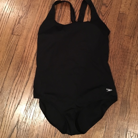 Black crisscross Speedo