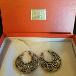 James Avery Hoop Earrings