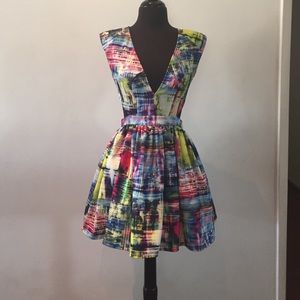 Multi colored dress