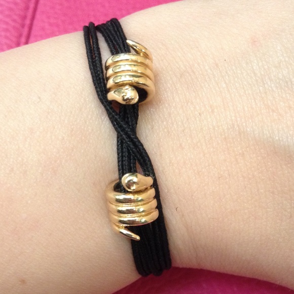 Auth Retired 14k Gold Pandora Snake