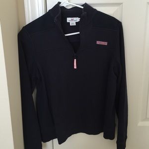 Navy Vineyard vines shep shirt in medium