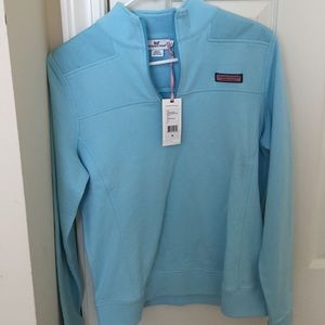 New vineyard vines shep shirt in dolphin blue