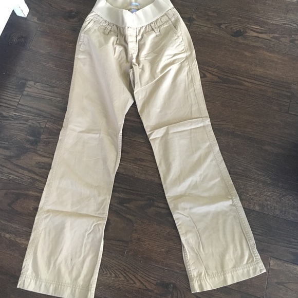 Gap maternity khakis