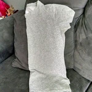 Nike Dry Fit Cotton Tee in Gray XL