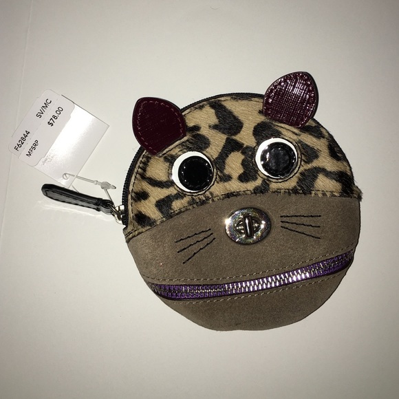 Coach Accessories - SOLD💥Authentic Coach Coin Purse💜Adorable