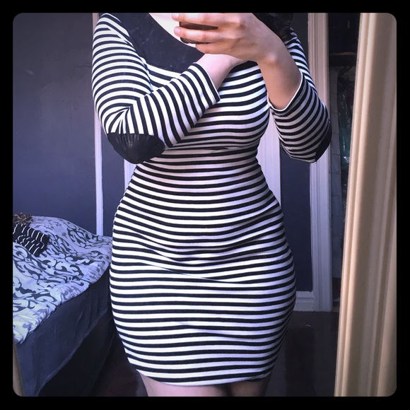 Casual striped dress