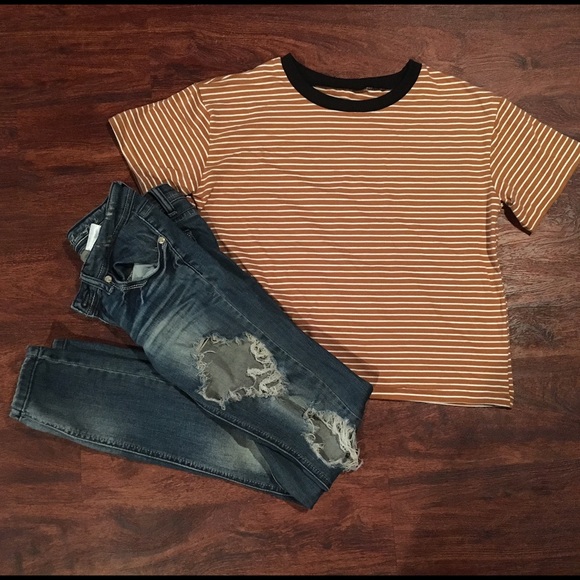 Striped Short-Sleeve T-Shirt