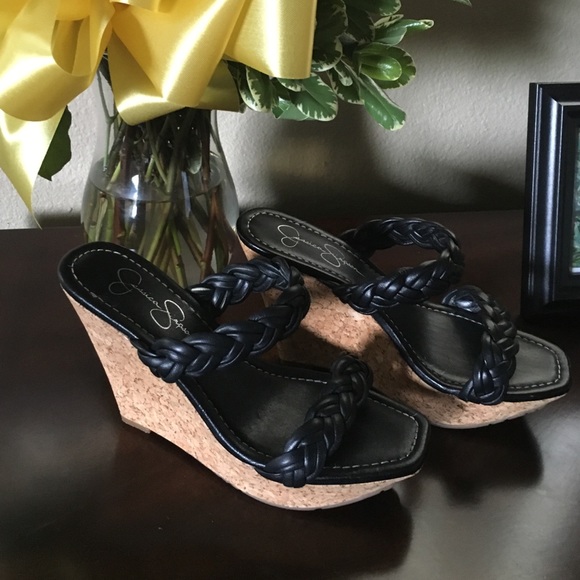 Jessica Simpson wedges.