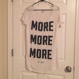 Soft Victoria Secret Pink Night Gown Tshirt