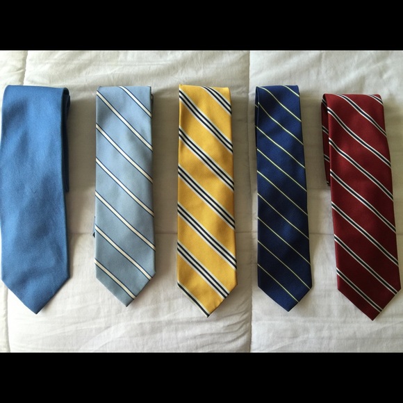 LOT of jcrew ties