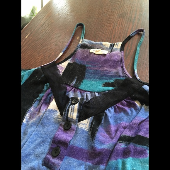 Abstract Racerback Tank Top - Picture 2 of 3