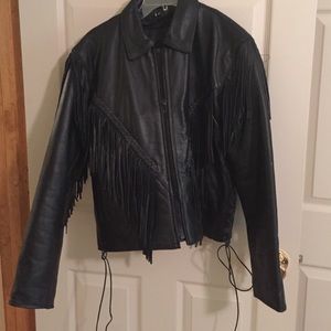 Leather jacket