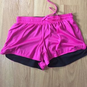 Reversible champion workout shorts