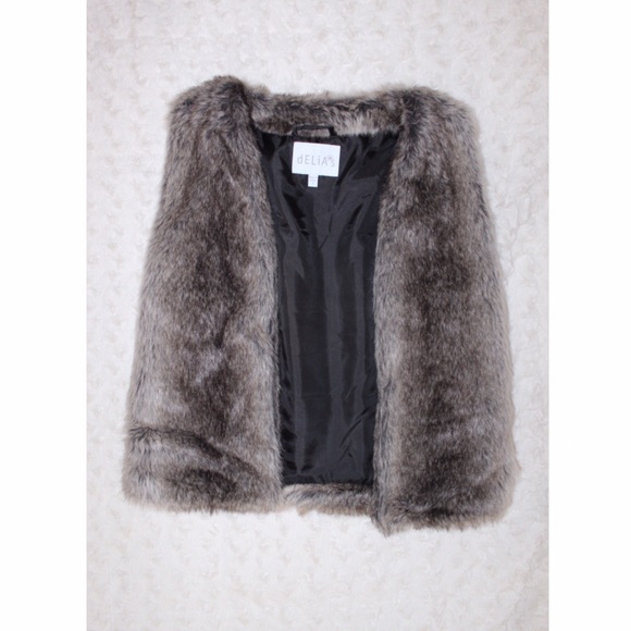 Fur vest from Delia's!