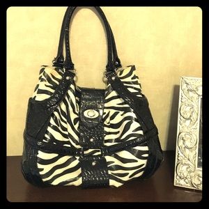 Zebra Print Handbag
