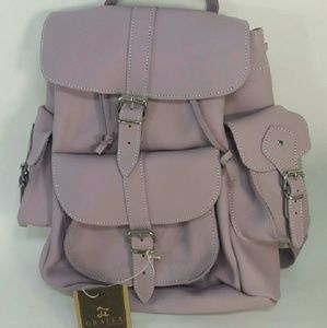 GRAFEA Lavender Lilac Leather Backpack NEW!