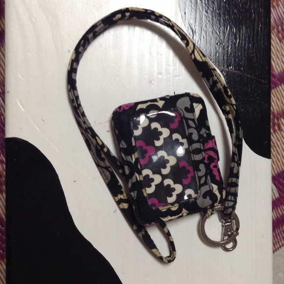 Vera Bradley landyard and ID badge