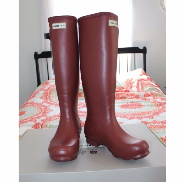 Red Chestnut Hunter Boots