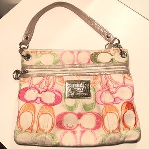 SALE 🎉Coach C Dream poppy tote -weekend sale only