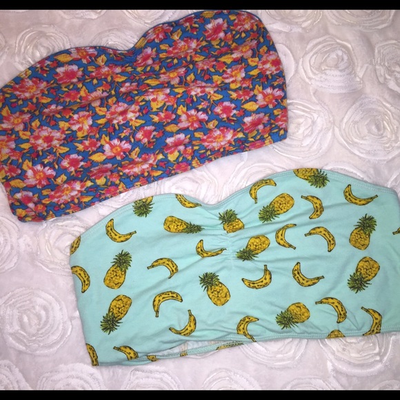 PacSun bandeau tops