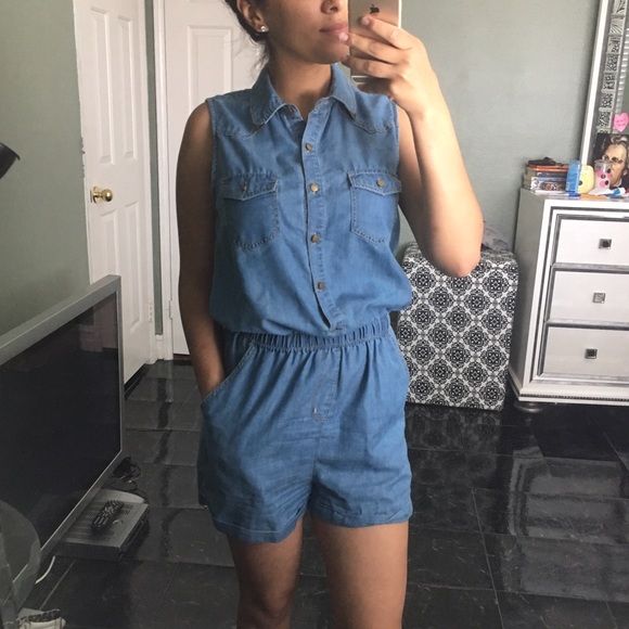 Dresses & Skirts - Denim romper