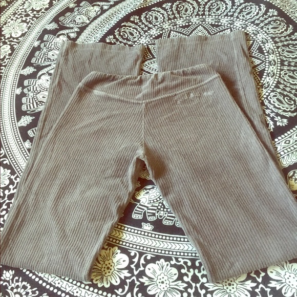 corduroy yoga pants
