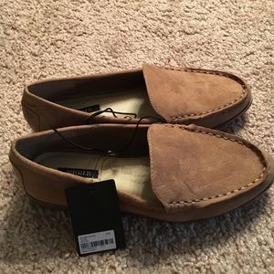 Taupe loafers