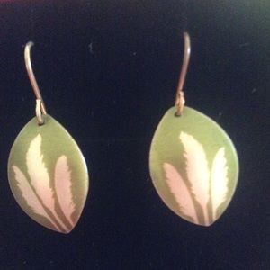 Handmade aluminum earrings