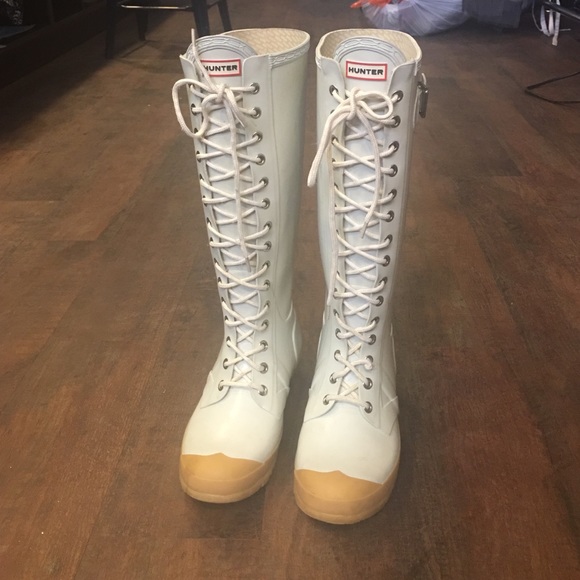 Hunter rain boots!