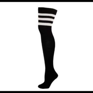 Over the knee sporty socks