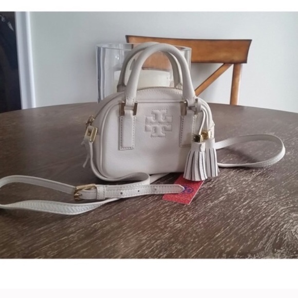 Tory burch ivory Thea bag