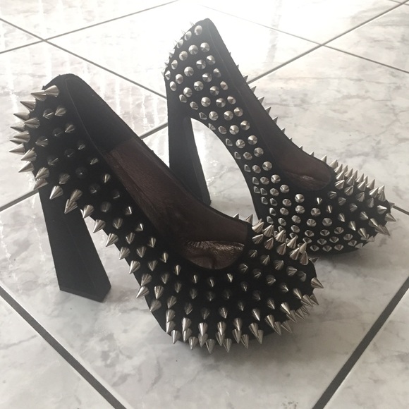 Spiked Jeffrey Campbell heels