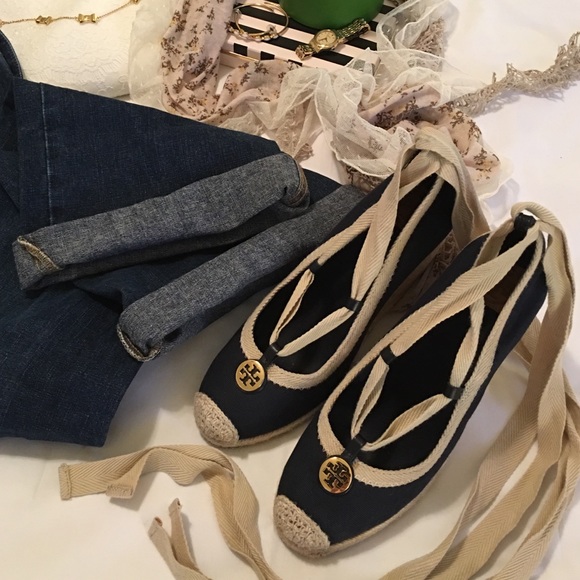 Tory Burch Espadrille Lace up