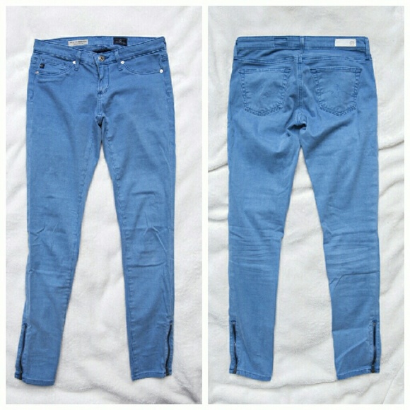 AG 24x27 Sateen Zip-Up Legging Ankle