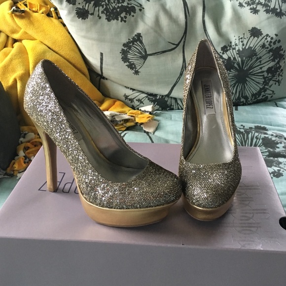 tall sparkly heels