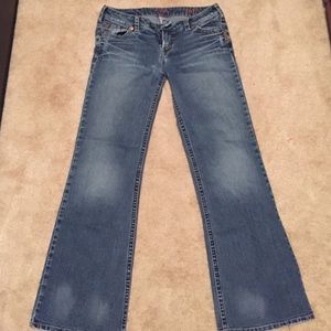 Silver jeans style"Tina" stretch.  Barely worn.